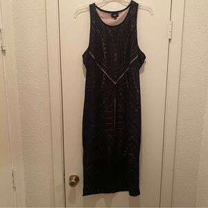Mossimo Black/Tan Dress